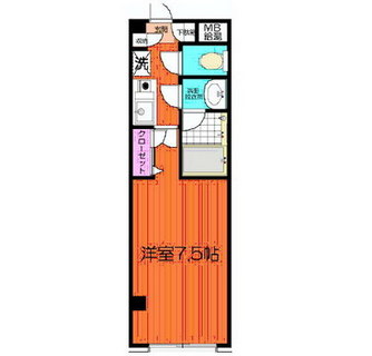 東京都北区田端新町１丁目 賃貸マンション 1K