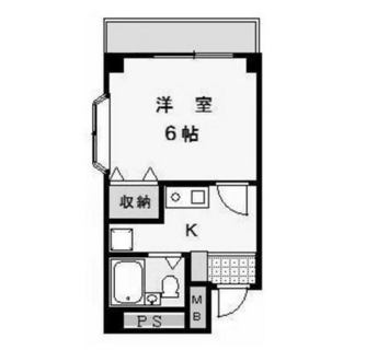 東京都北区田端１丁目 賃貸マンション 1K