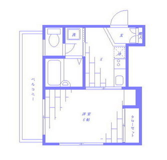 東京都北区田端１丁目 賃貸マンション 1K