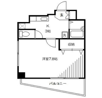 東京都荒川区東日暮里６丁目 賃貸マンション 1K