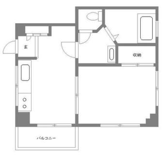 東京都荒川区西日暮里６丁目 賃貸マンション 1K