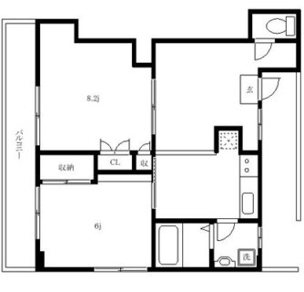 東京都荒川区西日暮里６丁目 賃貸マンション 2LDK