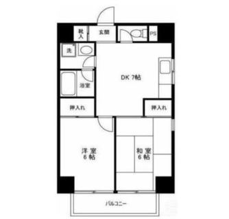 東京都北区田端新町１丁目 賃貸マンション 2DK