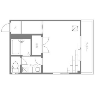 東京都北区東田端１丁目 賃貸マンション 1K