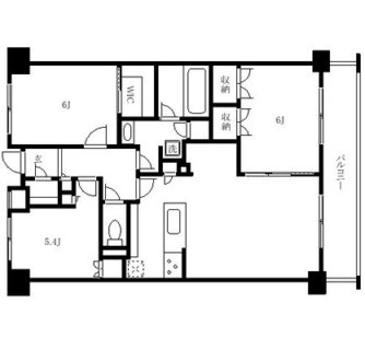 東京都北区田端１丁目 賃貸マンション 3LDK